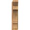 Ekena Millwork Balboa Slat Rough Sawn Outlooker, Western Red Cedar, 8"W x 24"D x 36"H OUT08X24X36BOA06RWR - alternate 4